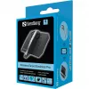 Sandberg 126-25 Bluetooth Earset Business Pro, auricular monoaural con gancho, Bluetooth 5.0, 20–20000 Hz, negro/gris