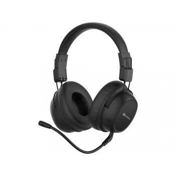 Sandberg Auricular inalámbrico ANC FlexMic, inalámbrico, gaming, 20 - 20000 Hz, 211 g, auricular, negro