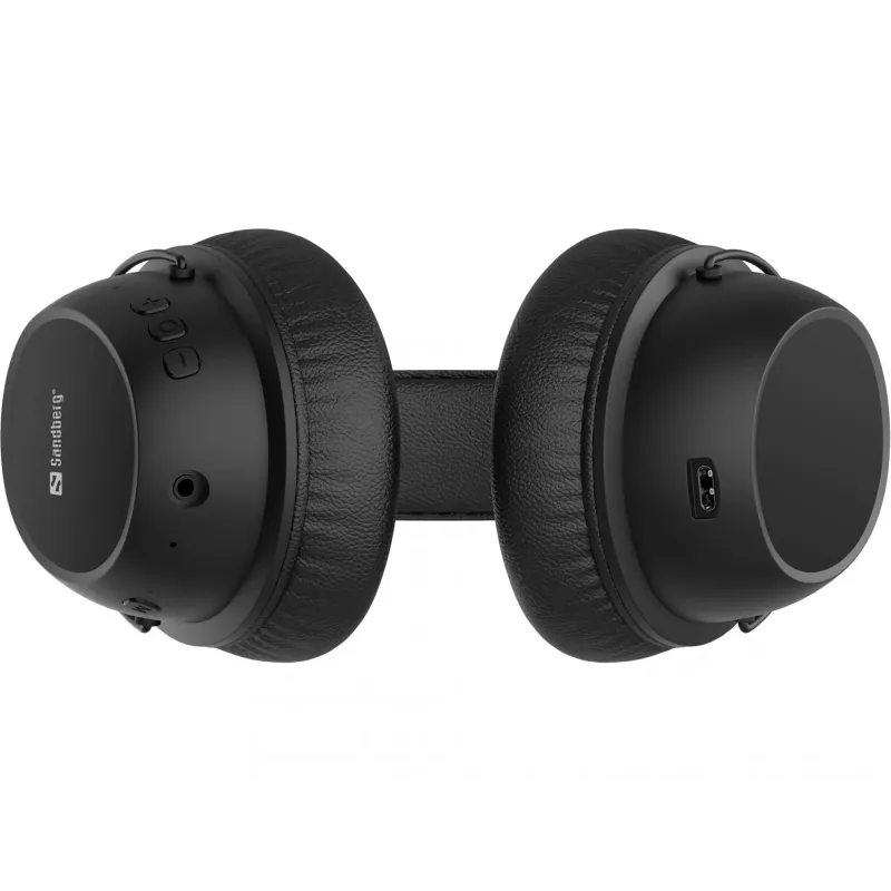 Sandberg Auricular inalámbrico ANC FlexMic, inalámbrico, gaming, 20 - 20000 Hz, 211 g, auricular, negro