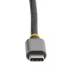 StarTech.com Adaptador multipuerto USB-C, vídeo 4K 60Hz HDMI, hub USB de 3 puertos 5Gbps, 100W Power Delivery Pass-Through, GbE, cable de 30 cm, mini travel dock, docking station para portátil