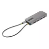 StarTech.com Adaptador multipuerto USB-C, vídeo 4K 60Hz HDMI, hub USB de 3 puertos 5Gbps, 100W Power Delivery Pass-Through, GbE, cable de 30 cm, mini travel dock, docking station para portátil
