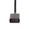 StarTech.com Cable adaptador HDMI a DisplayPort de 30cm, convertidor activo 4K 60Hz HDMI 2.0 a DP 1.2, HDR, alimentación por bus USB, fuente HDMI a monitor DisplayPort para portátiles/PCs