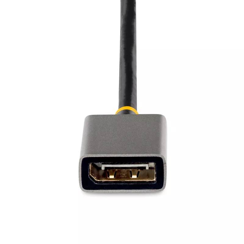 StarTech.com Cable adaptador HDMI a DisplayPort de 30cm, convertidor activo 4K 60Hz HDMI 2.0 a DP 1.2, HDR, alimentación por bus USB, fuente HDMI a monitor DisplayPort para portátiles/PCs
