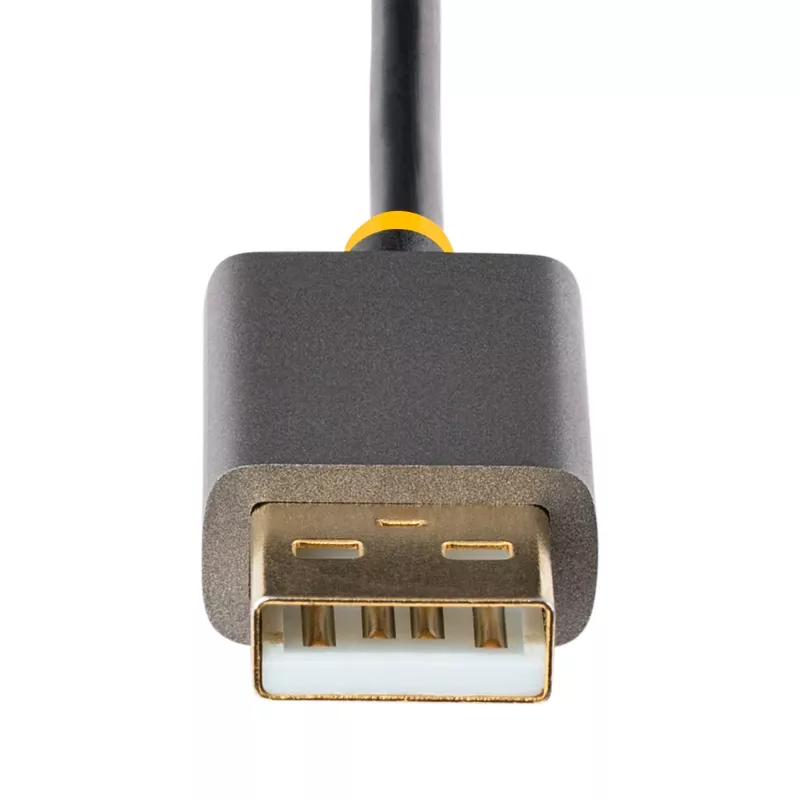 StarTech.com Cable adaptador HDMI a DisplayPort de 30cm, convertidor activo 4K 60Hz HDMI 2.0 a DP 1.2, HDR, alimentación por bus USB, fuente HDMI a monitor DisplayPort para portátiles/PCs