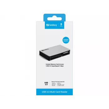 Sandberg Lector de tarjetas múltiple USB 3.0