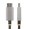 StarTech.com Cable adaptador DisplayPort a HDMI de 2 m, 8K 60Hz, 4K 144Hz, HDR10, convertidor de vídeo activo DP 1.4 a HDMI 2.1, DisplayPort de sobremesa a monitor HDMI, M/M - cable DisplayPort a HDMI