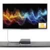 StarTech.com Cable adaptador DisplayPort a HDMI de 2 m, 8K 60Hz, 4K 144Hz, HDR10, convertidor de vídeo activo DP 1.4 a HDMI 2.1, DisplayPort de sobremesa a monitor HDMI, M/M - cable DisplayPort a HDMI