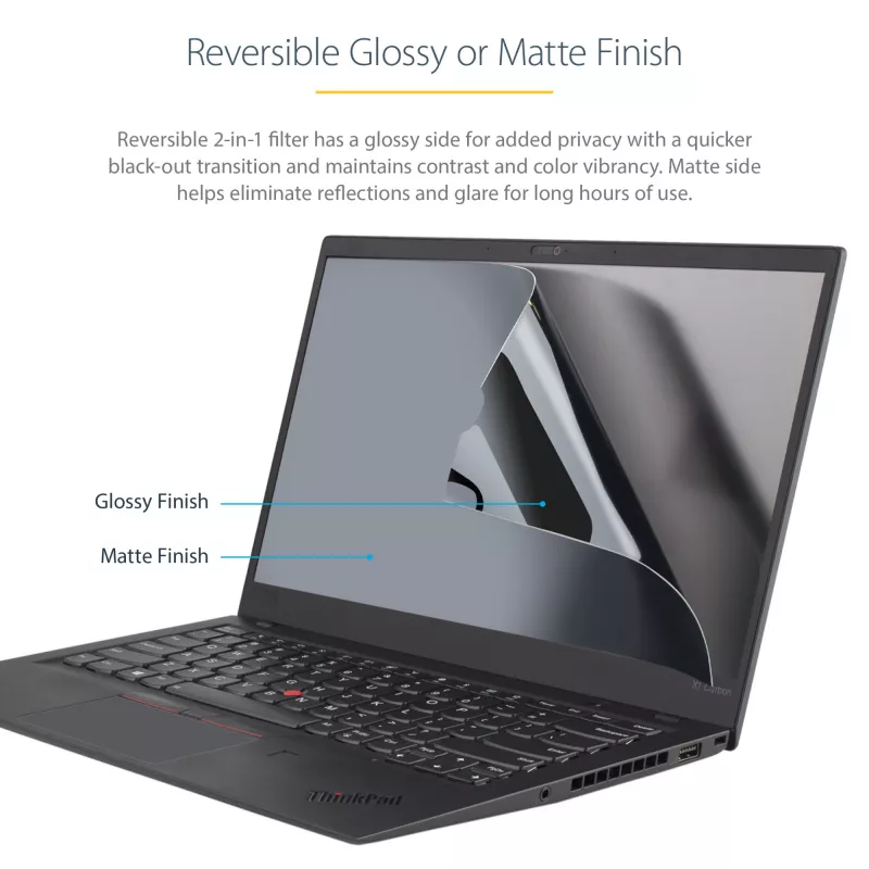 StarTech.com Filtro de privacidad para portátil de 33,8 cm (13,3