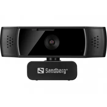 Sandberg Webcam USB Autofocus DualMic, 2,07 MP, 1920 x 1080 píxeles, Full HD, 30 fps, 70°, 70°