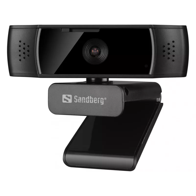 Sandberg Webcam USB Autofocus DualMic, 2,07 MP, 1920 x 1080 píxeles, Full HD, 30 fps, 70°, 70°