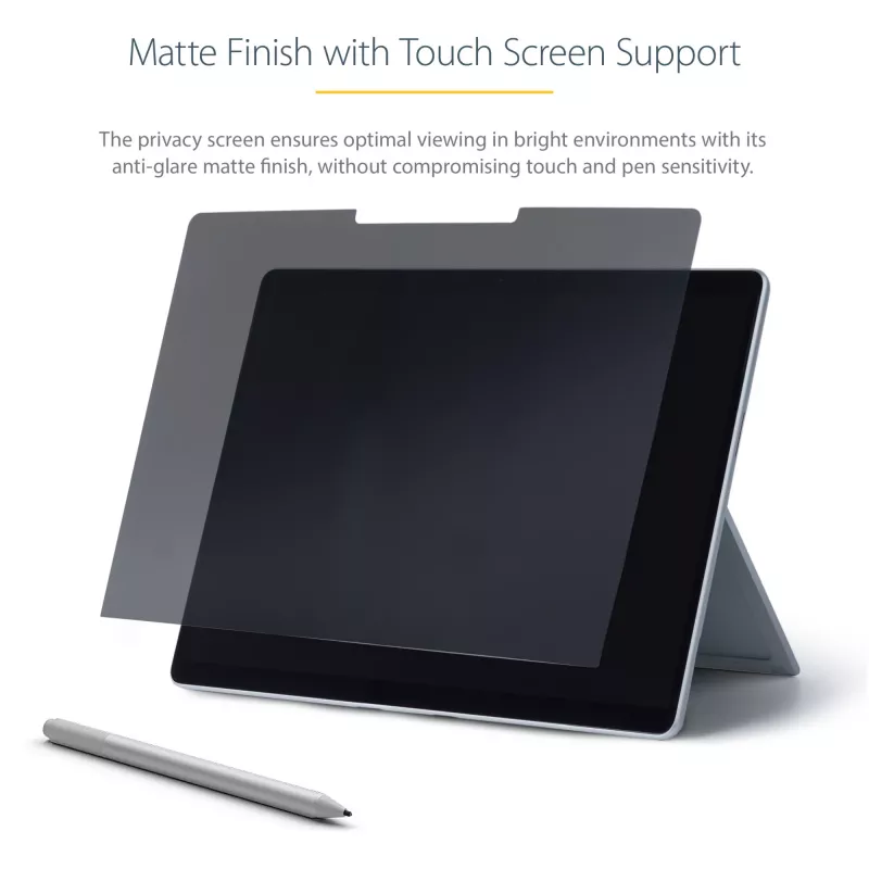 StarTech.com Filtro de privacidad para Surface Laptop / Surface Book de 13,5 inch, filtro de privacidad antirreflejo con reducción del 51% de luz azul, protección de pantalla para monitor con ángulo de visión ±30°, acabado mate