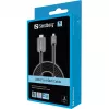 Cable Sandberg USB-C a HDMI 2M, 2 m, USB Type-C, HDMI, conector macho, conector macho, recto
