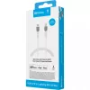 Sandberg USB-C PD a Lightning MFI 1M PRO, 1 m, Lightning, USB C, conector macho, conector macho, blanco