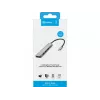 Dock Sandberg USB-C HDMI+3xUSB+PD 100W, con cable, USB 3.2 Gen 1 (3.1 Gen 1) Type-C, 100 W, gris, 4K Ultra HD, aluminio