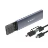 Carcasa Sandberg USB 3.2 para SSD M.2+NVMe