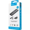 Carcasa Sandberg USB 3.2 para SSD M.2+NVMe