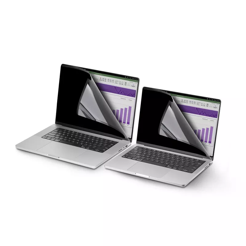 StarTech.com Filtro de privacidad para portátil MacBook Air M2/M3 de 13 pulgadas, filtro de privacidad antirreflejo extraíble y reversible, protector de pantalla magnético para portátil con reducción del 51 % de luz azul