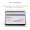 StarTech.com Filtro de privacidad para portátil MacBook Air M2/M3 de 13 pulgadas, filtro de privacidad antirreflejo extraíble y reversible, protector de pantalla magnético para portátil con reducción del 51 % de luz azul