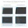 StarTech.com Filtro de privacidad para portátil de 14 pulgadas - protector de pantalla antirreflejo para pantallas panorámicas (16:9) - protector de pantalla para monitor de portátil con reducción del 51 % de luz azul - reversible mate/brillante