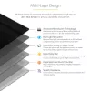 StarTech.com Filtro de privacidad para portátil de 14 pulgadas - protector de pantalla antirreflejo para pantallas panorámicas (16:9) - protector de pantalla para monitor de portátil con reducción del 51 % de luz azul - reversible mate/brillante