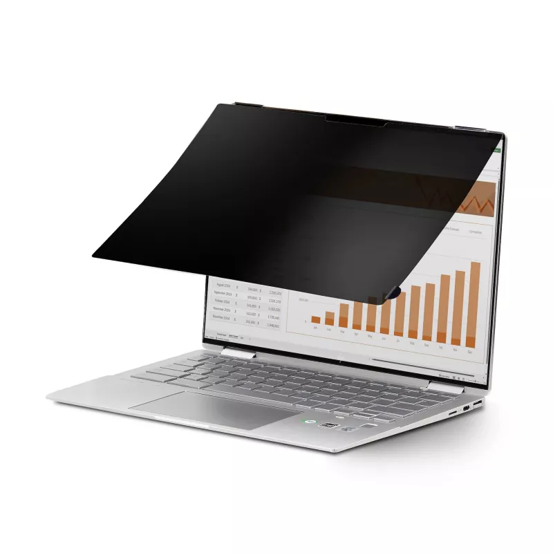 StarTech.com Filtro de privacidad Flip-Over con táctil para portátil de 14 pulgadas 16:10, filtro de privacidad antirreflejo, protector de pantalla para monitor de portátil con reducción del 51 % de luz azul
