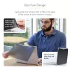 StarTech.com Filtro de privacidad Flip-Over con táctil para portátil de 14 pulgadas 16:10, filtro de privacidad antirreflejo, protector de pantalla para monitor de portátil con reducción del 51 % de luz azul