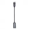 Manhattan Cable adaptador DisplayPort 1.1 a HDMI, 1080p@60Hz, conector macho a conector hembra, negro, cable de 15 cm, DP con bloqueo, no bidireccional, tres años de garantía, equivalente a DP2HDMI