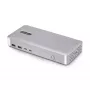 StarTech.com Docking station USB4 de doble monitor, HDMI dual 4K 120Hz o único 8K 60Hz, carga de portátil de 100W, 2,5GbE, dock USB-C multi-monitor, sin controladores