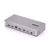 StarTech.com Docking station USB4 de doble monitor, HDMI dual 4K 120Hz o único 8K 60Hz, carga de portátil de 100W, 2,5GbE, dock USB-C multi-monitor, sin controladores