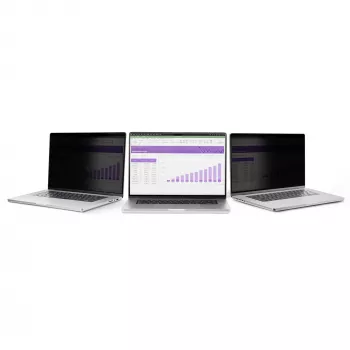 StarTech.com Filtro de privacidad para MacBook Air de 15 pulgadas 2023, extraíble y reversible, filtro de privacidad antirreflejo, protector de pantalla magnético para portátil con reducción del 51 % de luz azul