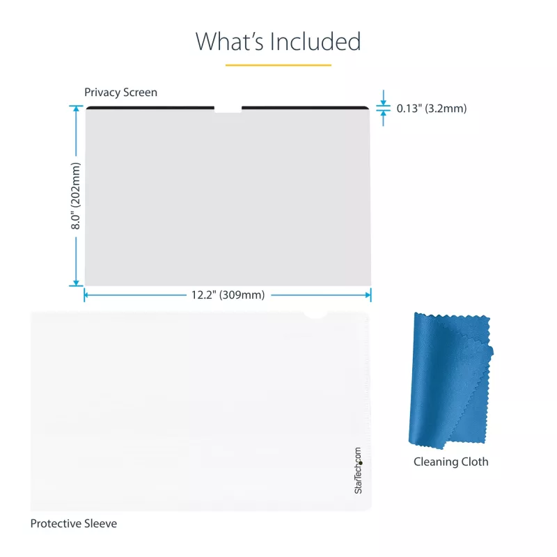 StarTech.com Filtro de privacidad para MacBook Air de 15 pulgadas 2023, extraíble y reversible, filtro de privacidad antirreflejo, protector de pantalla magnético para portátil con reducción del 51 % de luz azul