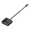StarTech.com 1B-USB-C-SDE-ADAPTER Lector de tarjetas USB 3.2 Gen 2 (3.1 Gen 2) Type-C negro