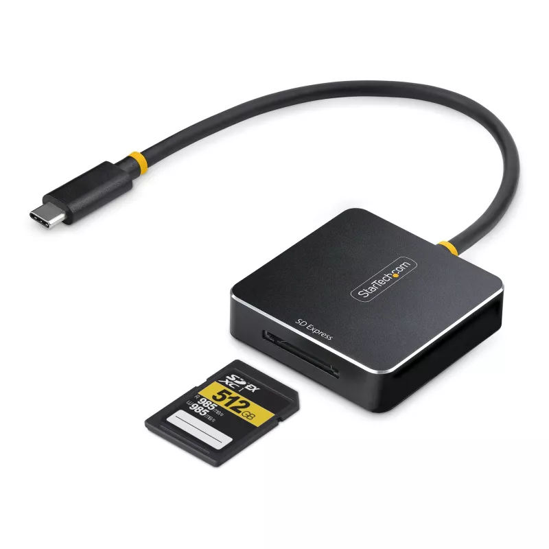 StarTech.com 1B-USB-C-SDE-ADAPTER Lector de tarjetas USB 3.2 Gen 2 (3.1 Gen 2) Type-C negro