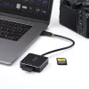 StarTech.com 1B-USB-C-SDE-ADAPTER Lector de tarjetas USB 3.2 Gen 2 (3.1 Gen 2) Type-C negro