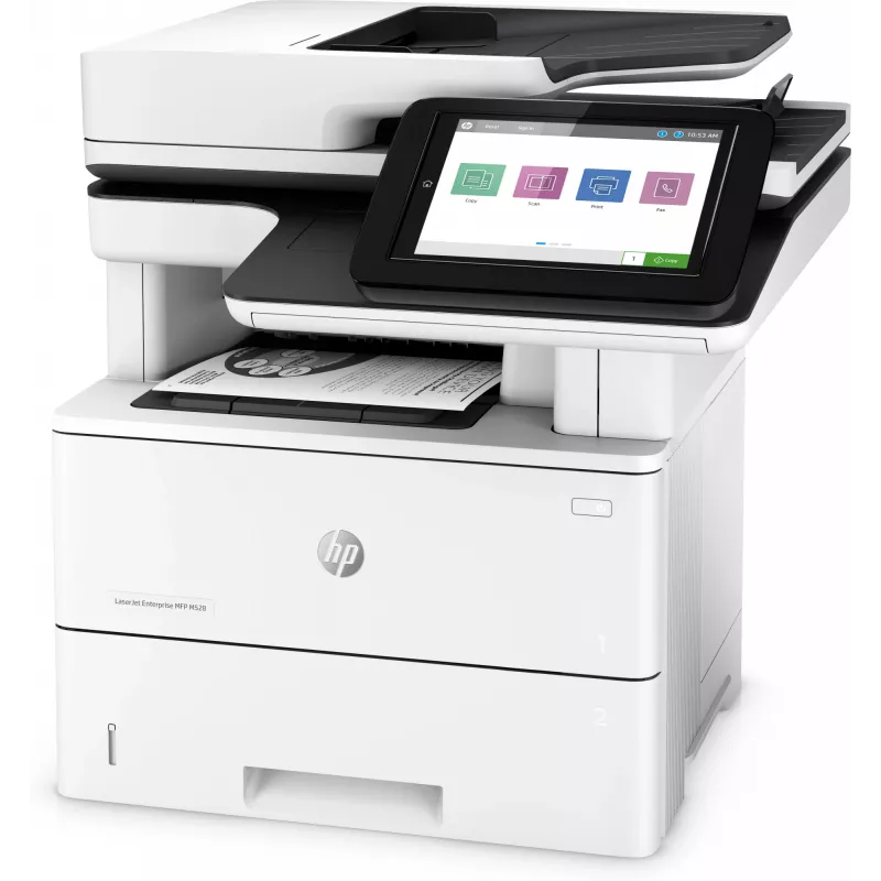HP LaserJet Enterprise MFP M528dn, láser, monocromo, 1200 x 1200 DPI, A4, impresión directa, negro, blanco