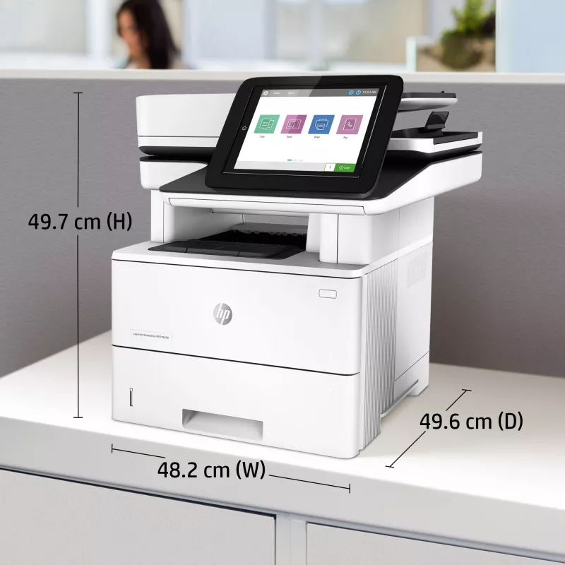 HP LaserJet Enterprise MFP M528dn, láser, monocromo, 1200 x 1200 DPI, A4, impresión directa, negro, blanco
