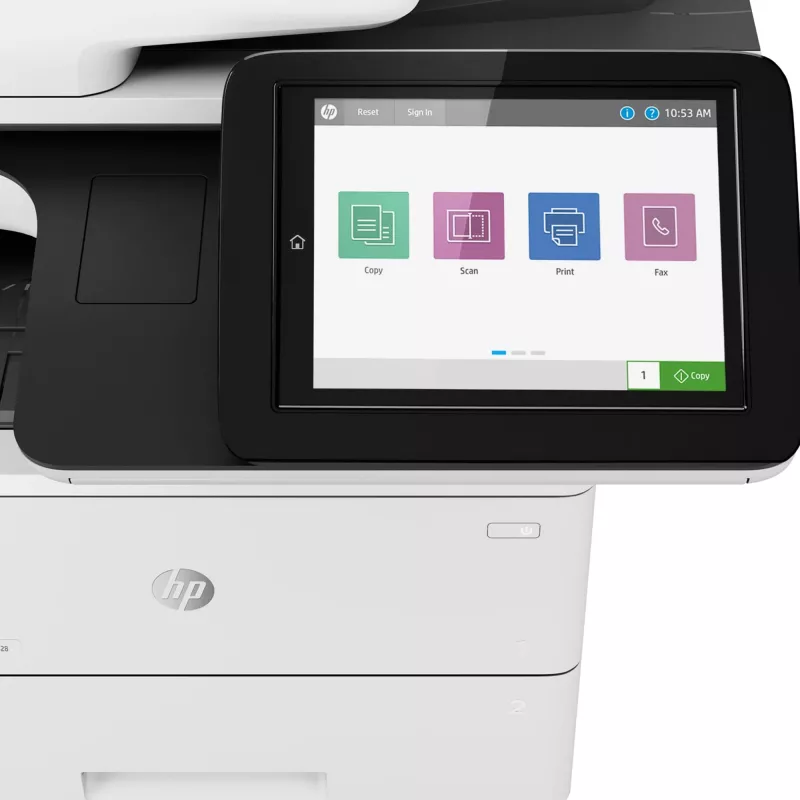 HP LaserJet Enterprise MFP M528dn, láser, monocromo, 1200 x 1200 DPI, A4, impresión directa, negro, blanco