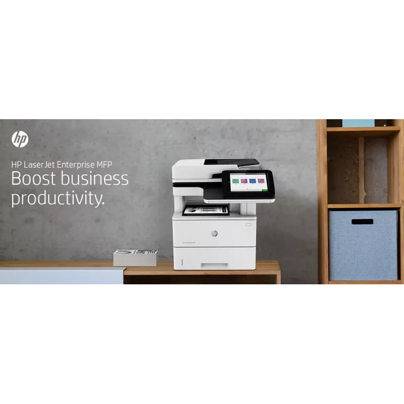 HP LaserJet Enterprise MFP M528dn, láser, monocromo, 1200 x 1200 DPI, A4, impresión directa, negro, blanco