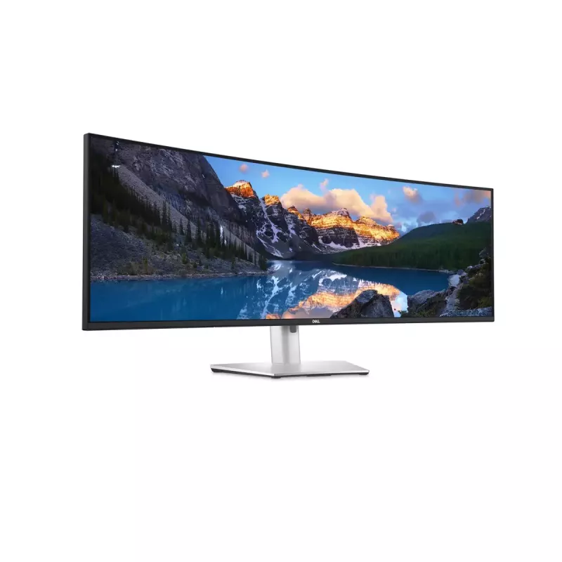 DELL UltraSharp U4924DW Monitor de ordenador 124,5 cm (49 pulgadas) 5120 x 1440 píxeles 5K Ultra HD LCD negro, plateado