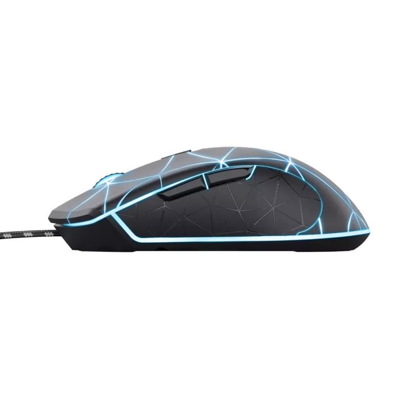 Trust GXT 133 Locx Ratón gaming para diestros USB Type-A óptico 4000 DPI