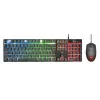 Trust GXT 838 Azor Teclado ratón incluido gaming USB negro