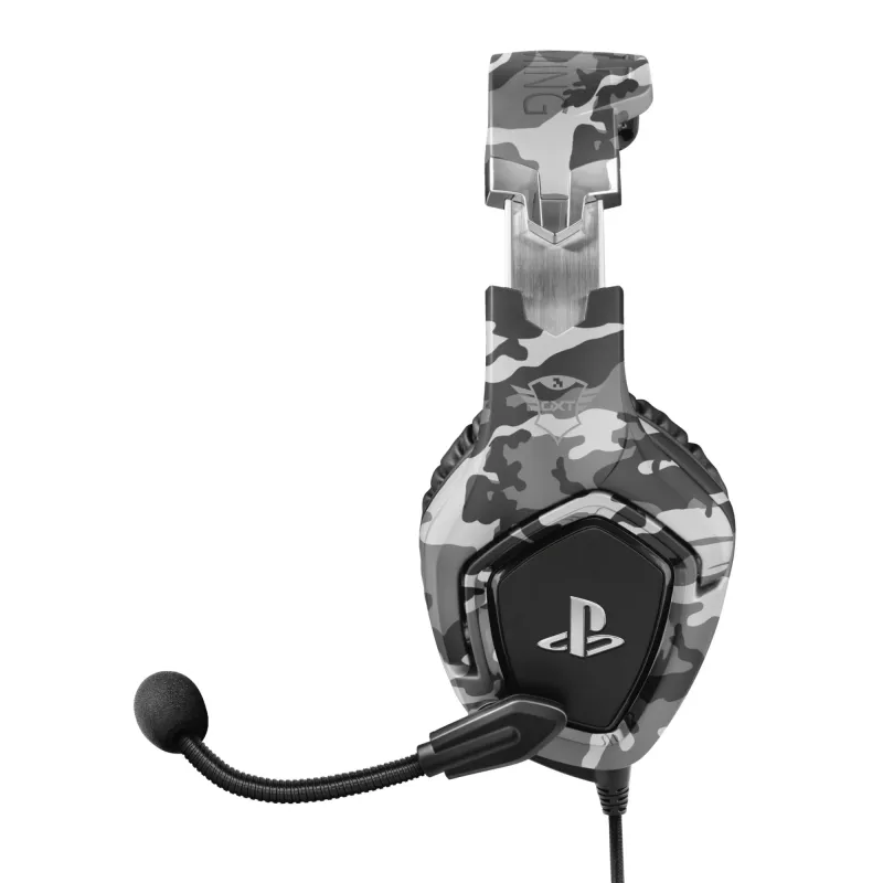 Trust GXT 488 Forze PS4 Headset con cable diadema gaming negro gris