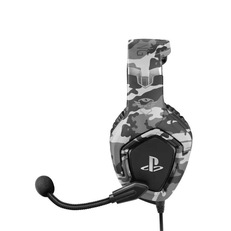 Trust GXT 488 Forze PS4 Headset con cable diadema gaming negro gris