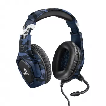Trust GXT 488 Forze PS4 Headset con cable diadema gaming negro azul