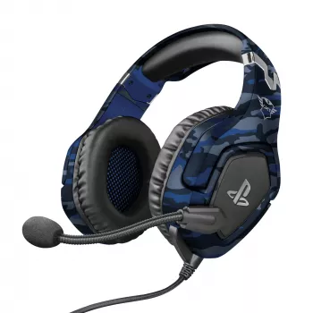 Trust GXT 488 Forze PS4 Headset con cable diadema gaming negro azul
