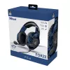 Trust GXT 488 Forze PS4 Headset con cable diadema gaming negro azul