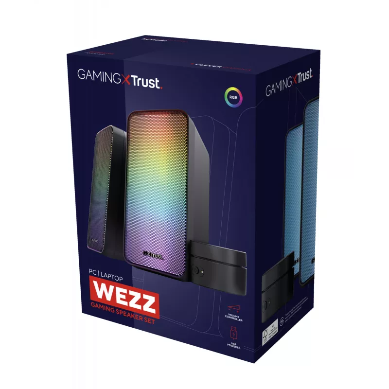 Trust GXT 611 Wezz altavoces 6 W PC/portátil negro 2.0 canales 3 W