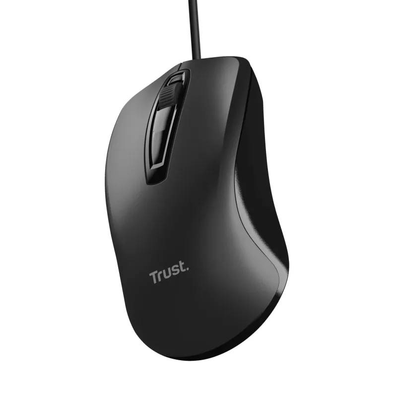 Trust 24657 ratón oficina ambidiestro USB Type-A óptico 1200 DPI