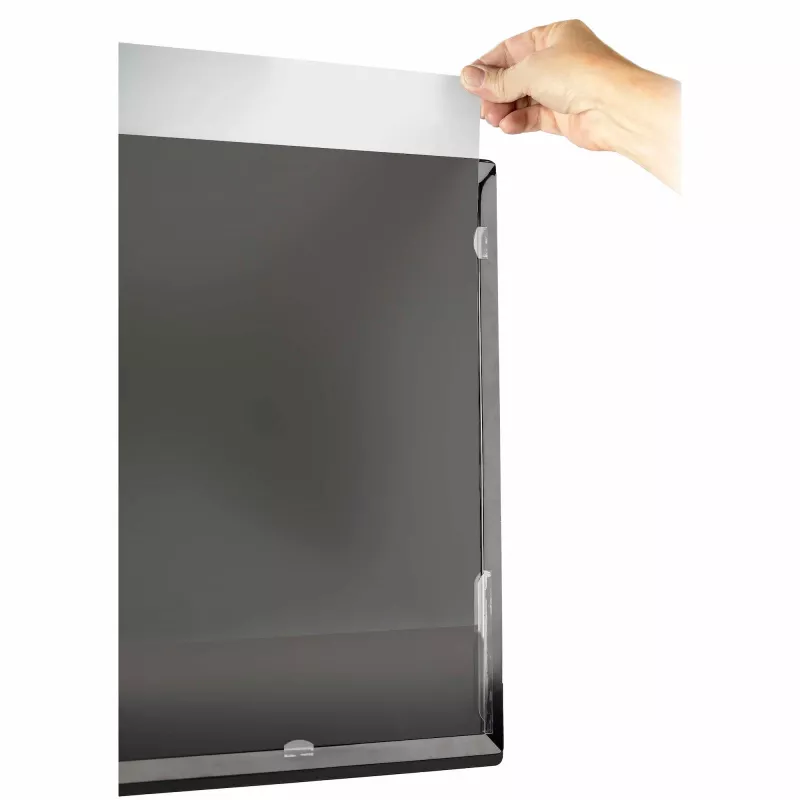 StarTech.com filtro anti luz azul 24 inch 16:9, filtro de pantalla de luz azul para monitor de ordenador de 24 inch, reduce la fatiga visual, opciones de montaje duales, conforme a TAA