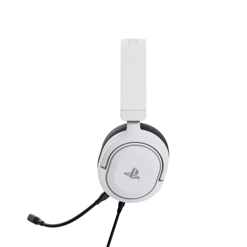Trust GXT 498 Forta headset con cable diadema gaming negro blanco